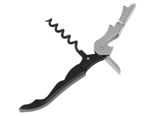 Нож сомелье Pulltap's Basic, черный/серебристый
