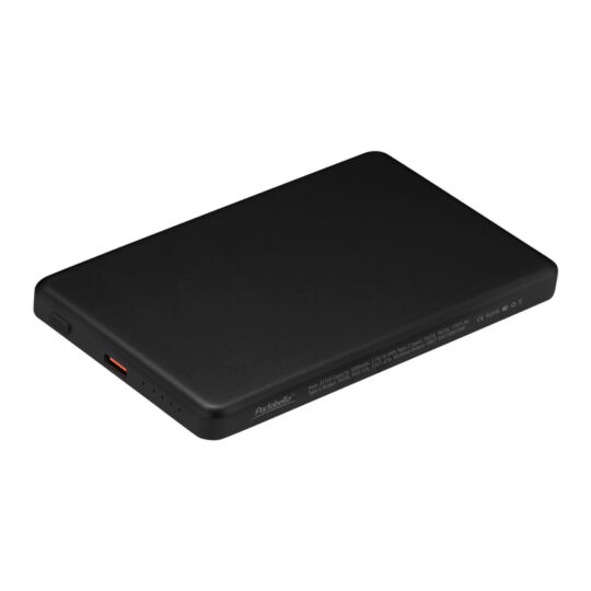 Внешний аккумулятор Атлантис (Atlantis) PD 5000mAh с функцией беспроводной зарядки 15W, черный